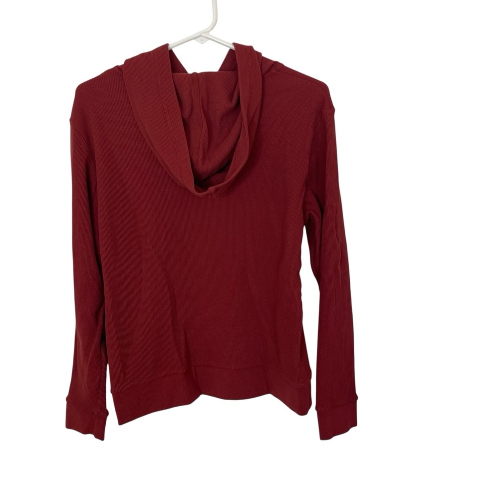 NEW W / O TAGS American Giant Women’s Thermal Pullover – Medium – Russet Brown - Picture 3 of 4